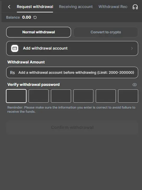 ik786 withdrawal